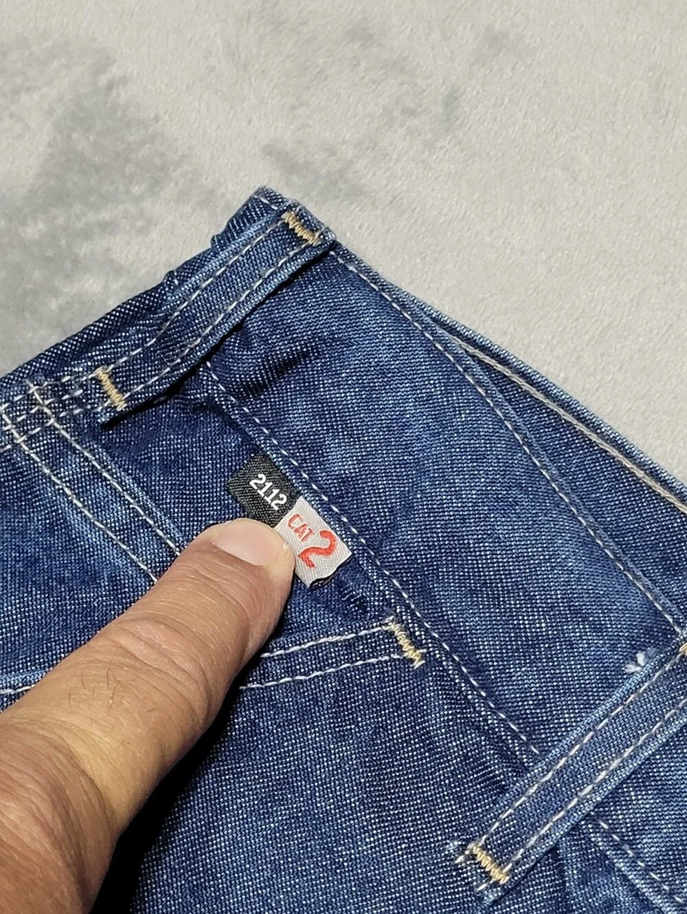 Carhartt FR Signature Fit Dungaree Mens Work Jeans Mens Sz 40x30 FRB13 DNM NWT